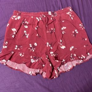 Extra Small - Flowered shorts